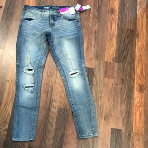 NWT Mossimo mid rise skinny jeans size 0/25